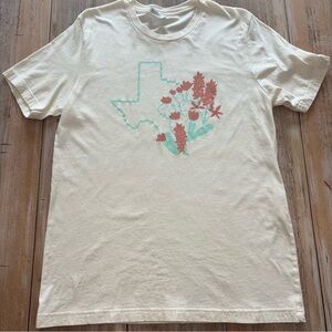 Ruby’s Rubbish Cotton Cream Texas Tee Large